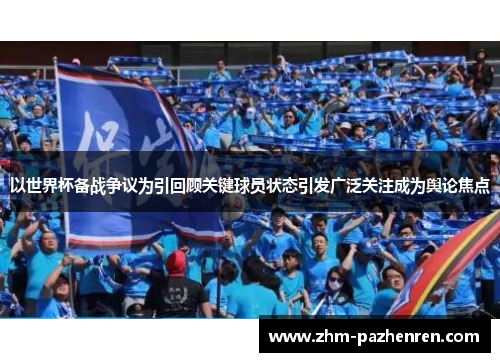 以世界杯备战争议为引回顾关键球员状态引发广泛关注成为舆论焦点